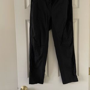 Lululemon Street to Studio Black Pants Sz 12 - Barely Worn. Unlined 28”